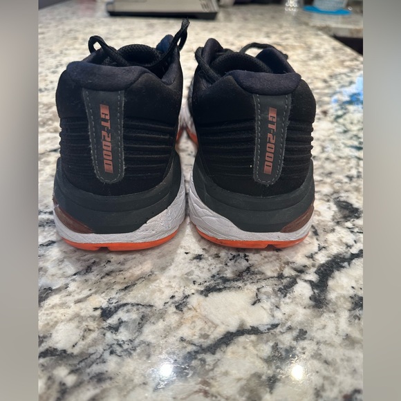 Asics Black/Pink/White Womens Running Shoes - Picture 3 of 5